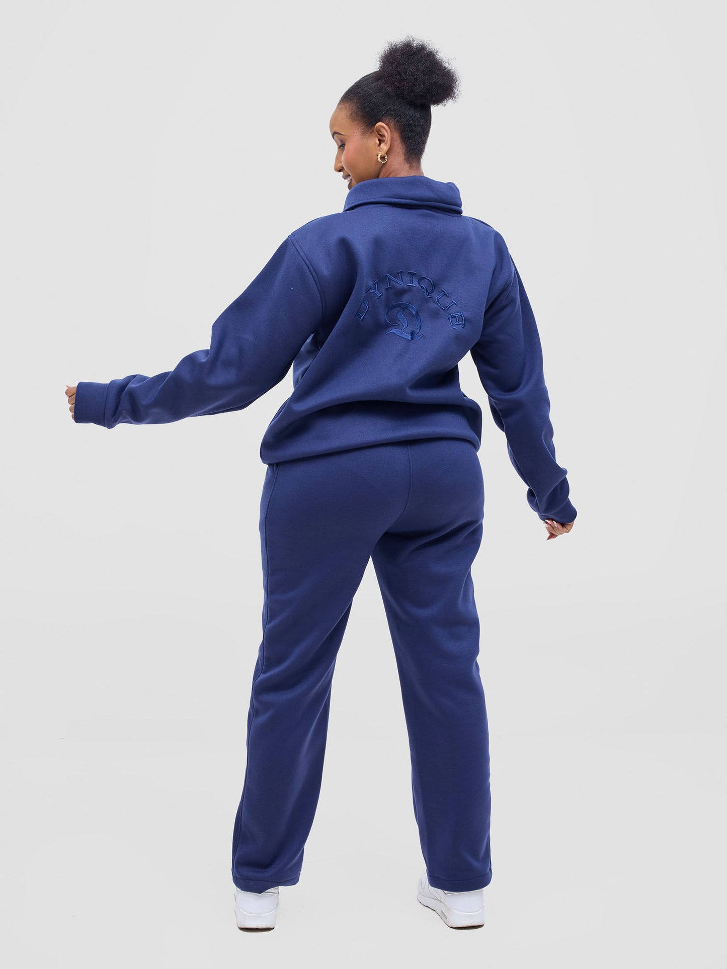 Dynique High-Neck Pullover